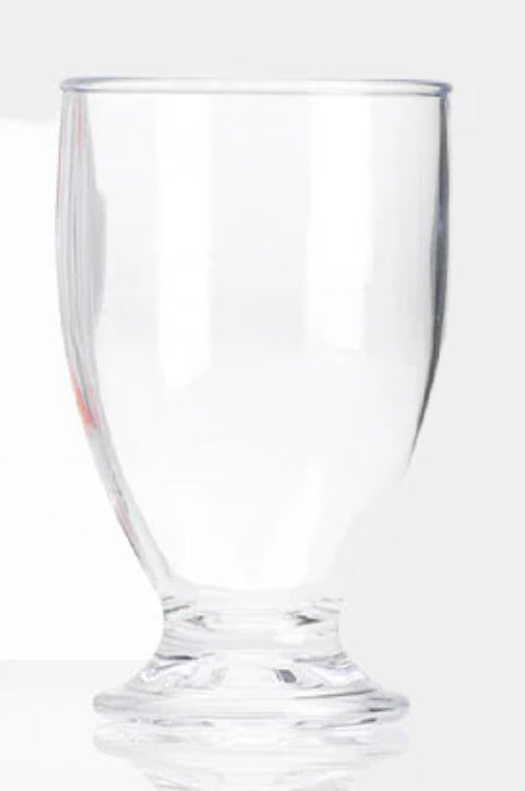 Clear Juice Glasses in Acrylic (Pack of four)