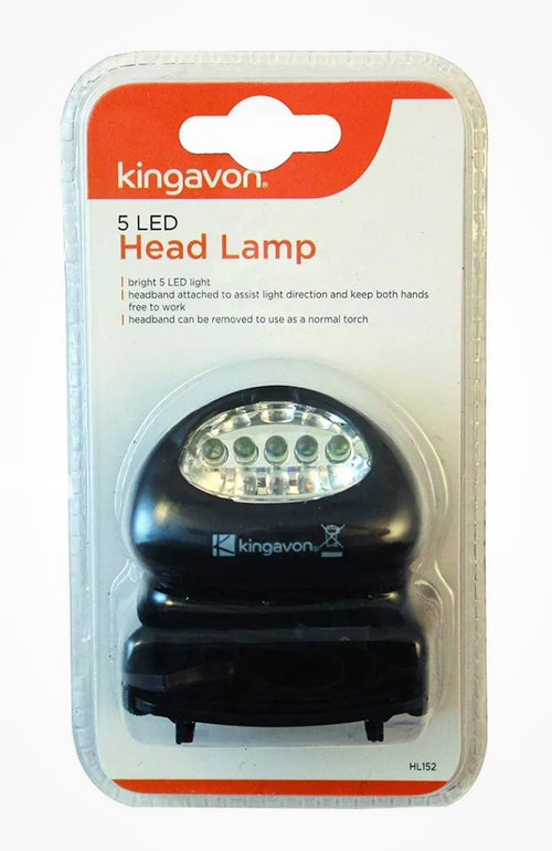 Head Lamp 5 LED (Kingavon)
