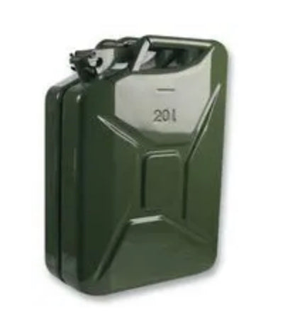Metal Fuel Can 20L (Jerry Can) Olive