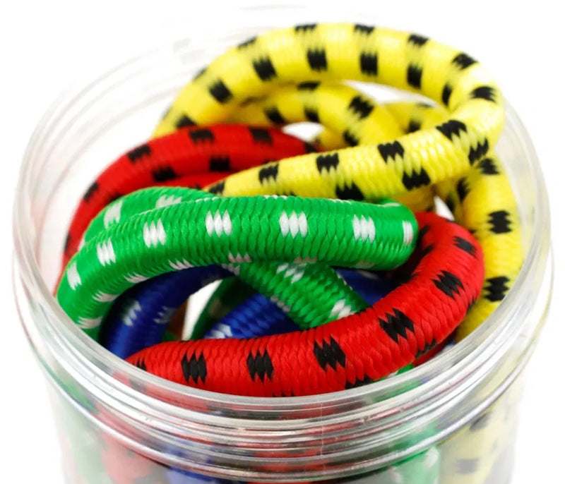 Bungee Cord Set 8 Piece lightweight in Storage Container