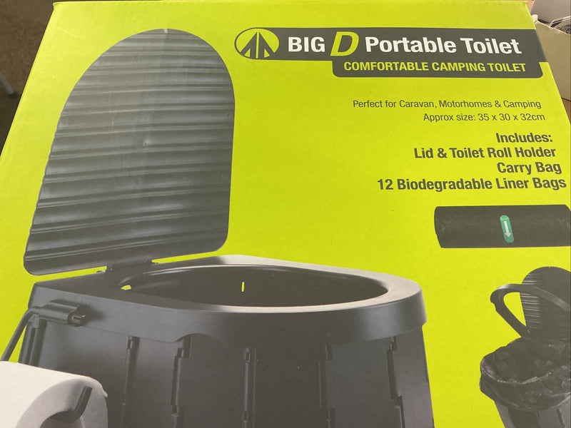 The Big D Portable/Collapsible Toilet