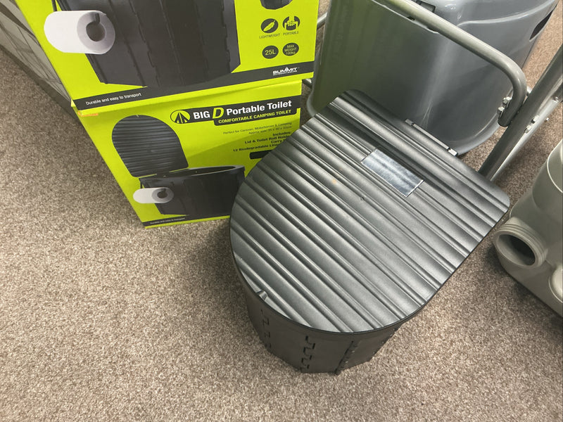 The Big D Portable/Collapsible Toilet