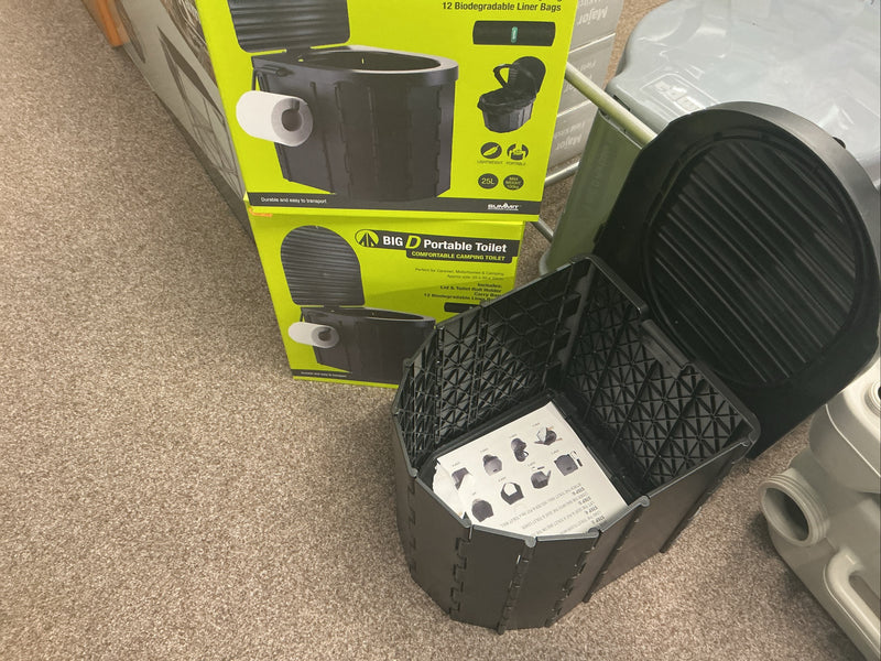 The Big D Portable/Collapsible Toilet