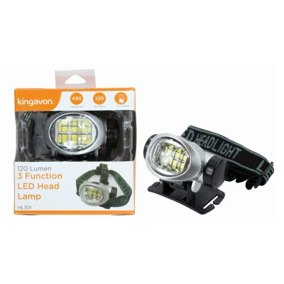 LED 3 function Head Lamp (120 Lumen)