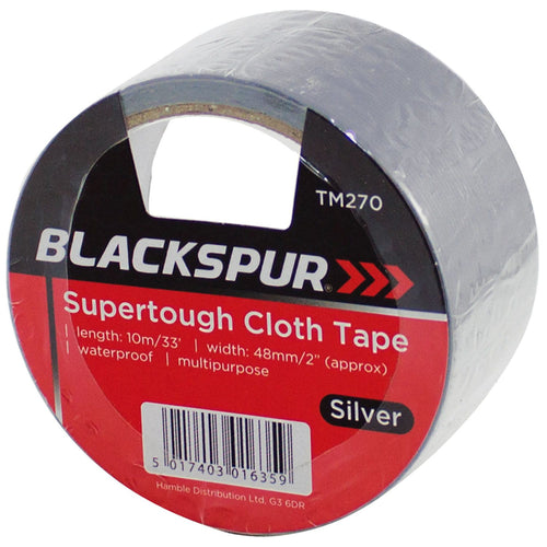 Supertough Cloth Tape Silver