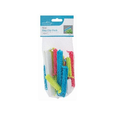 Bag Clip Pack 18Pc easy seal bag Clips