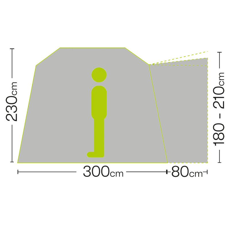 Quest Eagle Poled Low Drive-Away Awning 2026