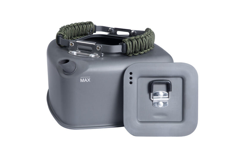 RidgeMonkey Square Kettle L 1.1L Paracord Edition