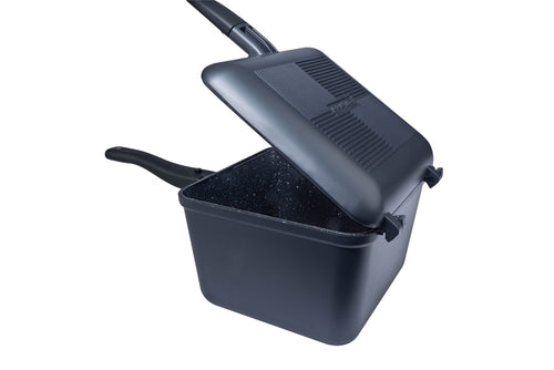 RidgeMonkey Connect Deep Pan & Griddle XL Granite Edition