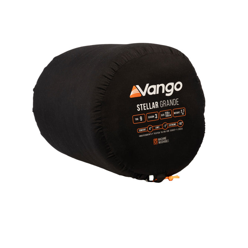 Vango Stellar Grande Sleeping Bag Black