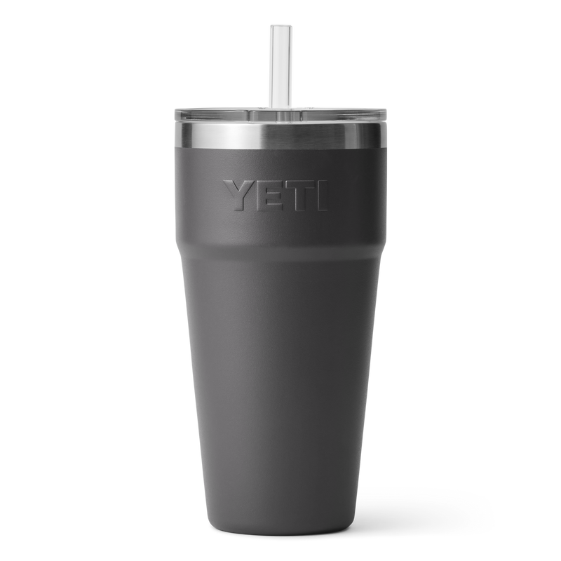 YETI Rambler® 26oz (769ml) Straw Cup Charcoal