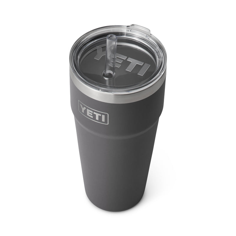 YETI Rambler® 26oz (769ml) Straw Cup Charcoal