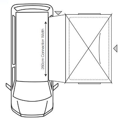 Outdoor Revolution Cayman Cuda XL F/G Drive-away Awning 2025