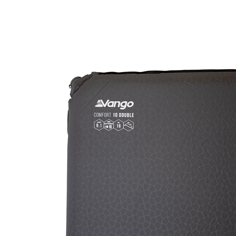 Vango Comfort Mat Double 10cm Shadow Grey