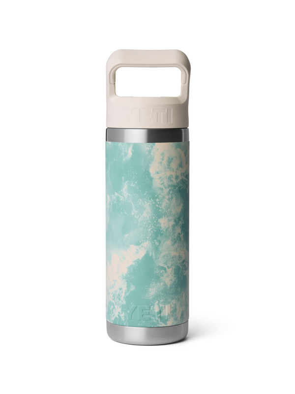 YETI Rambler® 18oz (532ml) Straw Cap Bottle Sea View