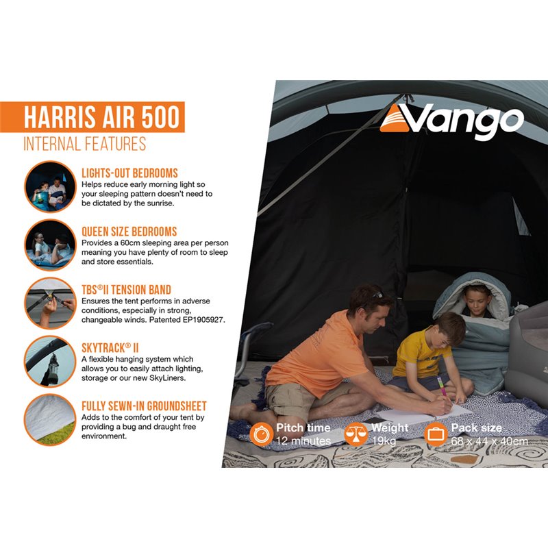 Vango Harris 500 Air Tent 2024