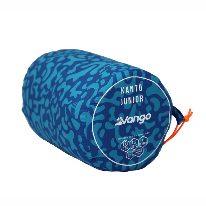 Vango Kanto Junior Sleeping Bag Atlantic Blue 2024