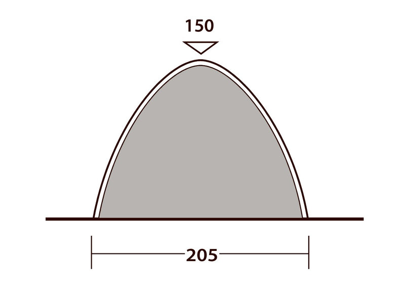 Outwell Free Standing 2 Berth Inner Tent