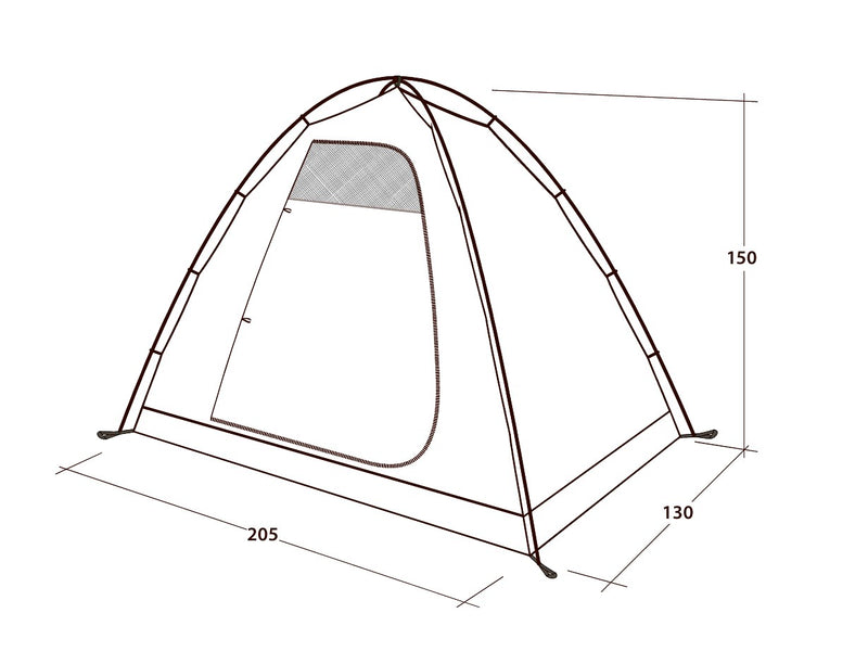 Outwell Free Standing 2 Berth Inner Tent