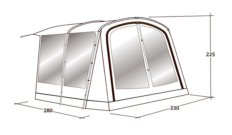 Outwell Universal Awning Size 3 2023