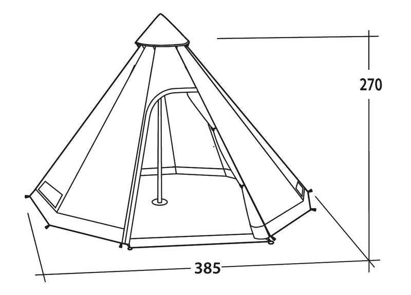 Easy Camp Moonlight Tipi Tent 2024