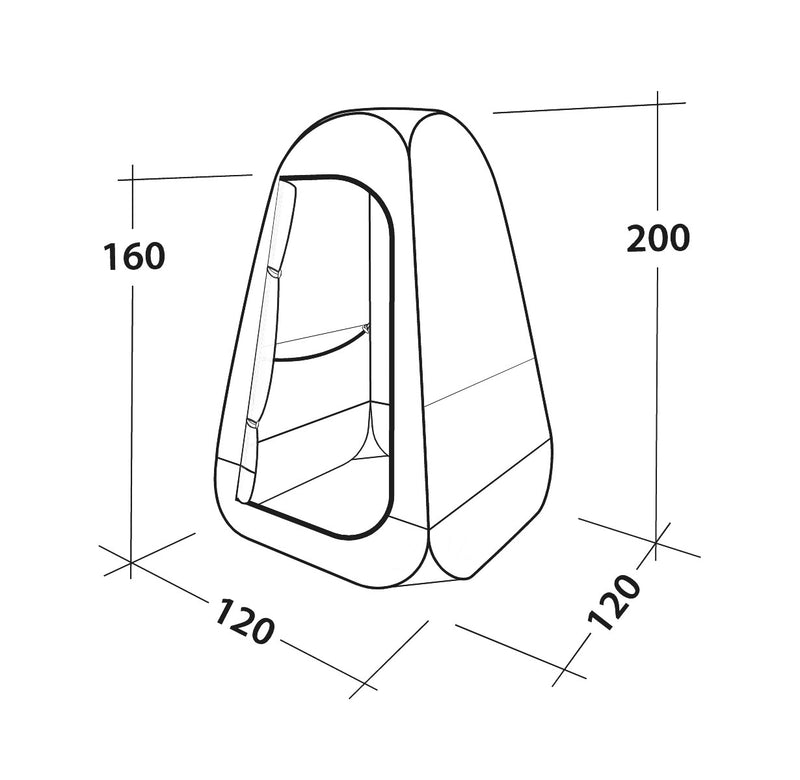 Easycamp Little Loo Pop Up Toilet Tent