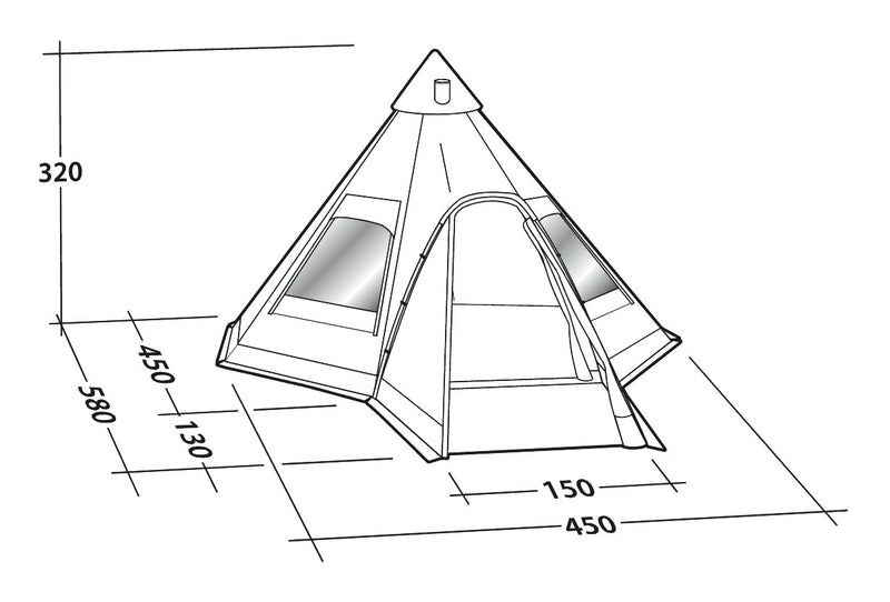 Robens Kiowa Polycotton Tent 2023