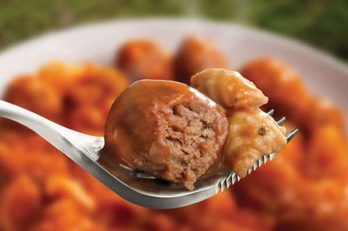 Meatballs & Pasta by Wayfayrer