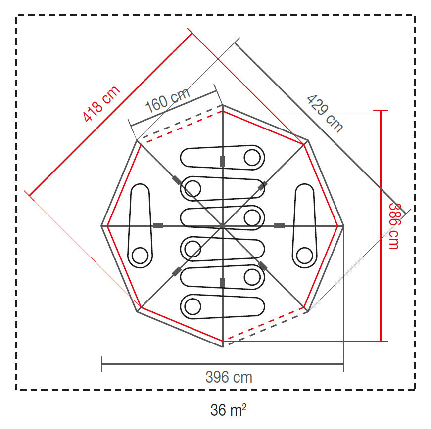 coleman blackout octagon tent Coleman Octagon 8 Shelter BlackOut 2026 – S.K Camping & Leisure