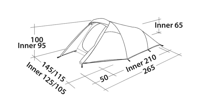 Easy Camp Energy 200 Compact Tent 2024