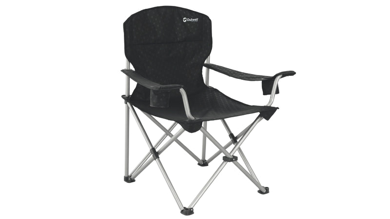 Outwell Catamarca XL Camping Arm Chair Black 
