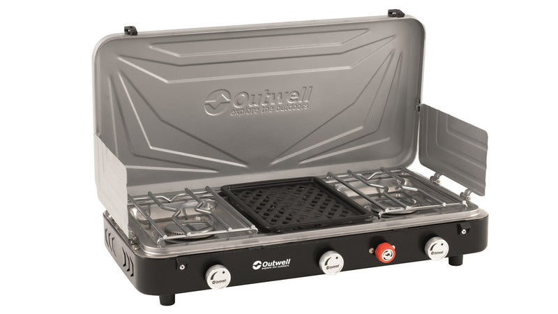 Outwell Rukutu Double Gas Hob with Grill