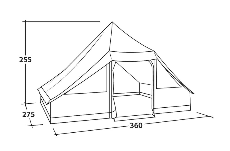 Easy Camp Moonlight Cabin Tent 2024