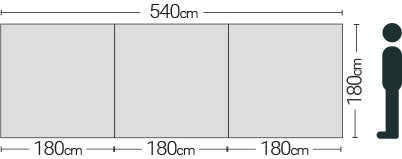 Quest Screen Shield 3 Panel Windbreak