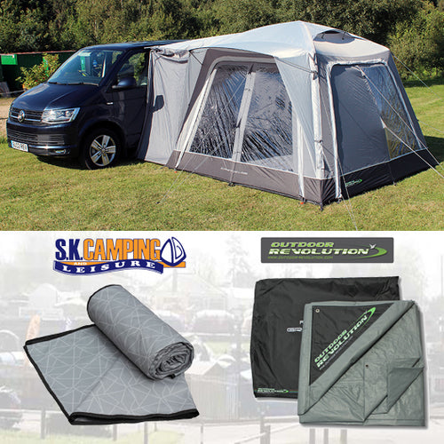 Outdoor Revolution Cayman Air Low Drive-away Awning Package Deal 2022