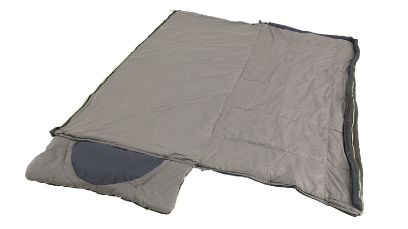 Outwell Contour Lux Sleeping Bag 'R Zip' Deep Blue