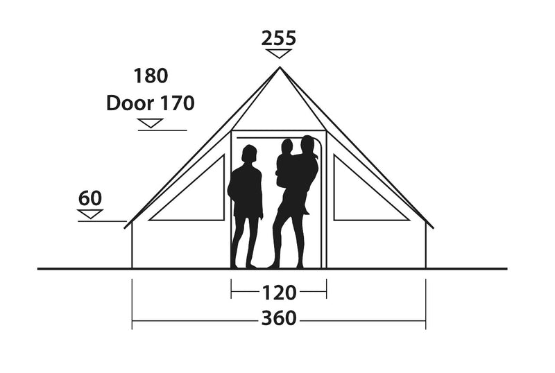 Easy Camp Moonlight Cabin Tent 2024