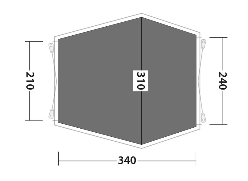 Outwell Woodcrest Footprint Groundsheet