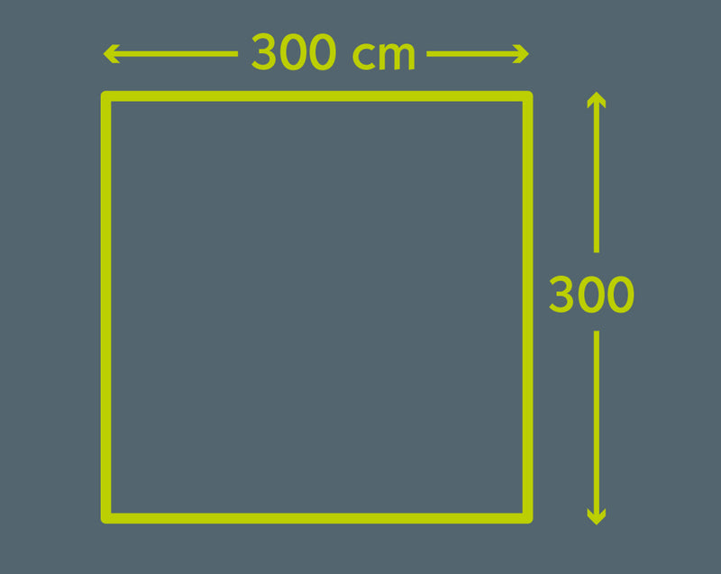 Kampa Air Shelter 300 Floorplan