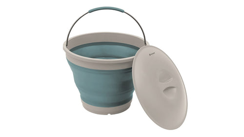 Outwell Collaps Bucket with Lid Classic Blue