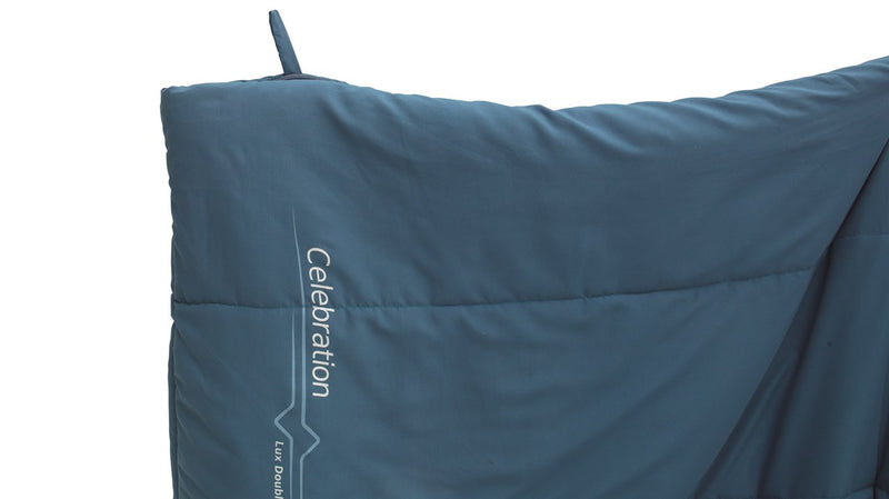 Outwell Celebration Lux Double Sleeping Bag Blue
