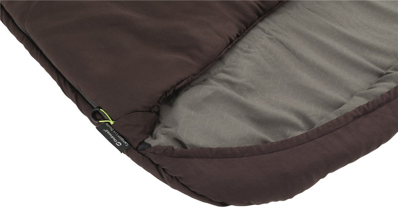 Outwell Campion Lux Double Sleeping Bag Black