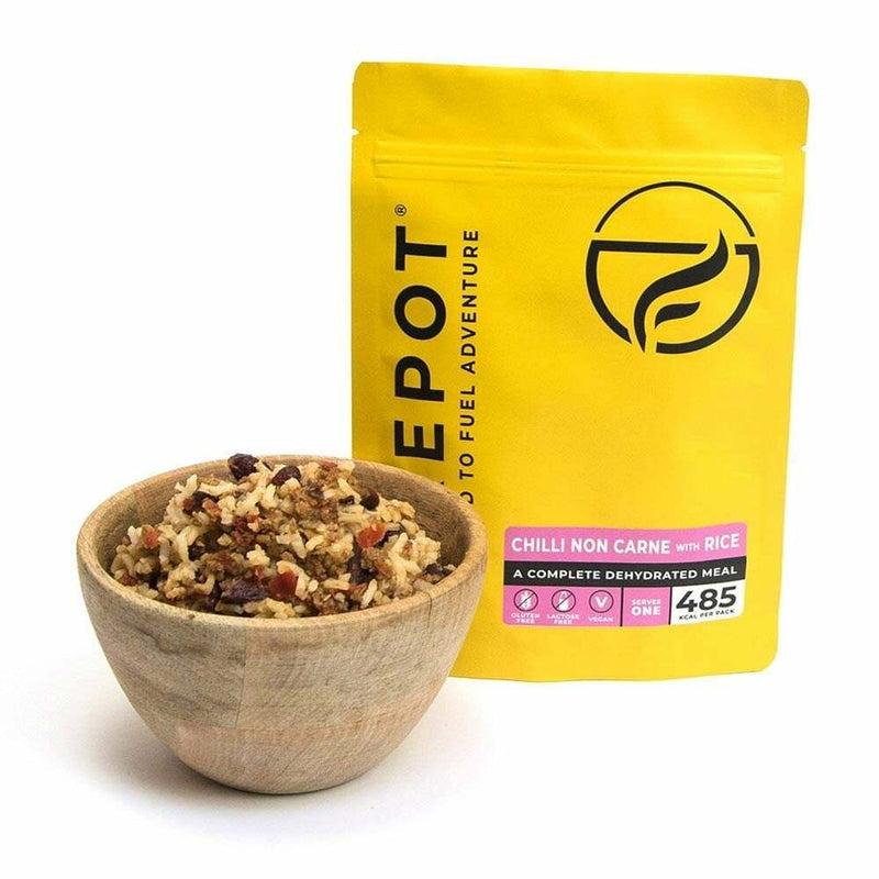 Firepot Chilli Non Carne and Rice Dehydrated Meal 135g