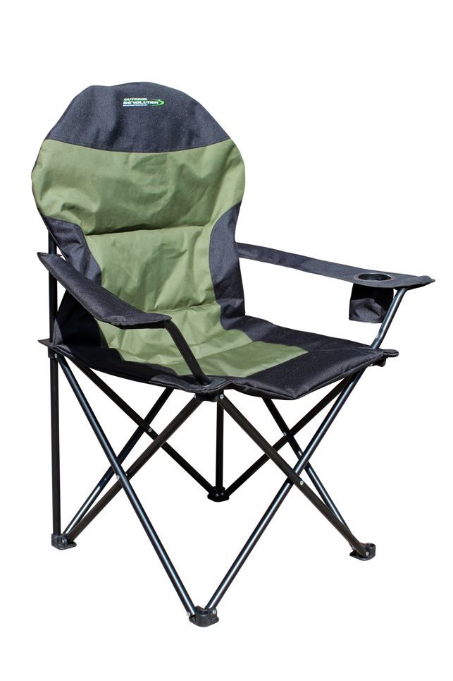 Outdoor Revolution XL High Back Chair Green/Black