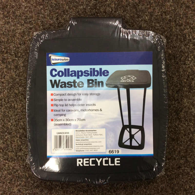 Streetwize Collapsible Waste Bin