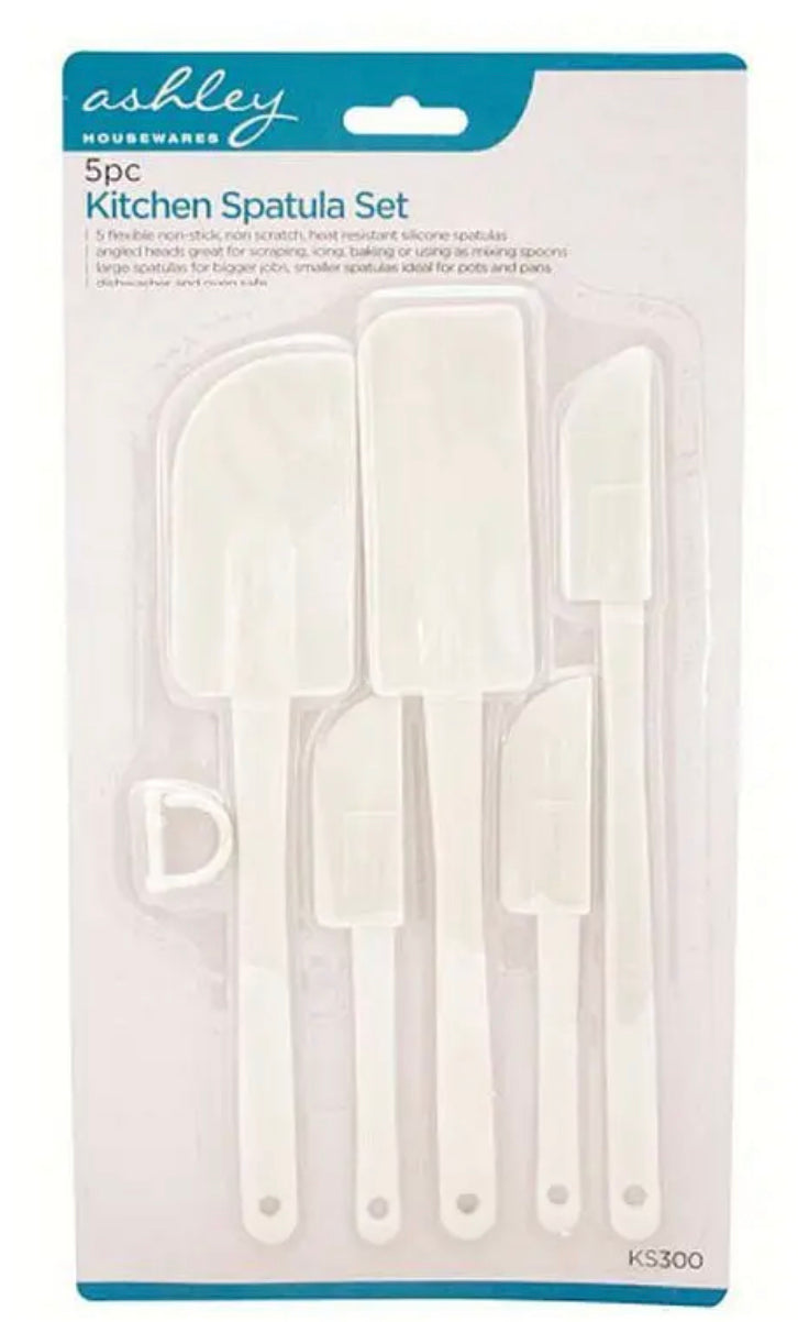 Ashley 5pc Kitchen Spatula Set