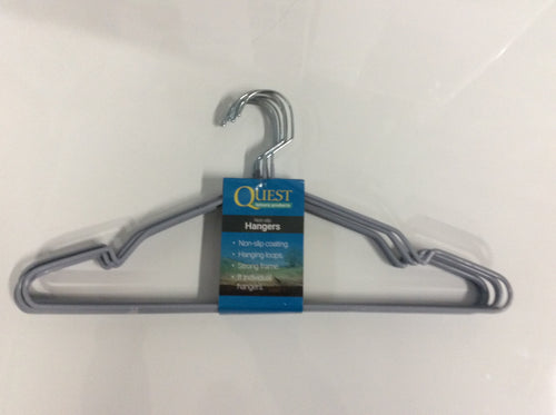 Quest Non-slip clothes hangers set of 8
