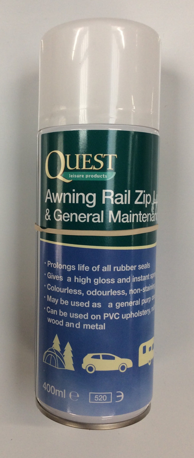 Quest Awning Rail Zip Lubricant 400ml