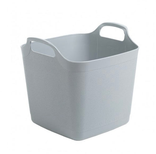 Flexi-Square Tub 15litres Cool Grey