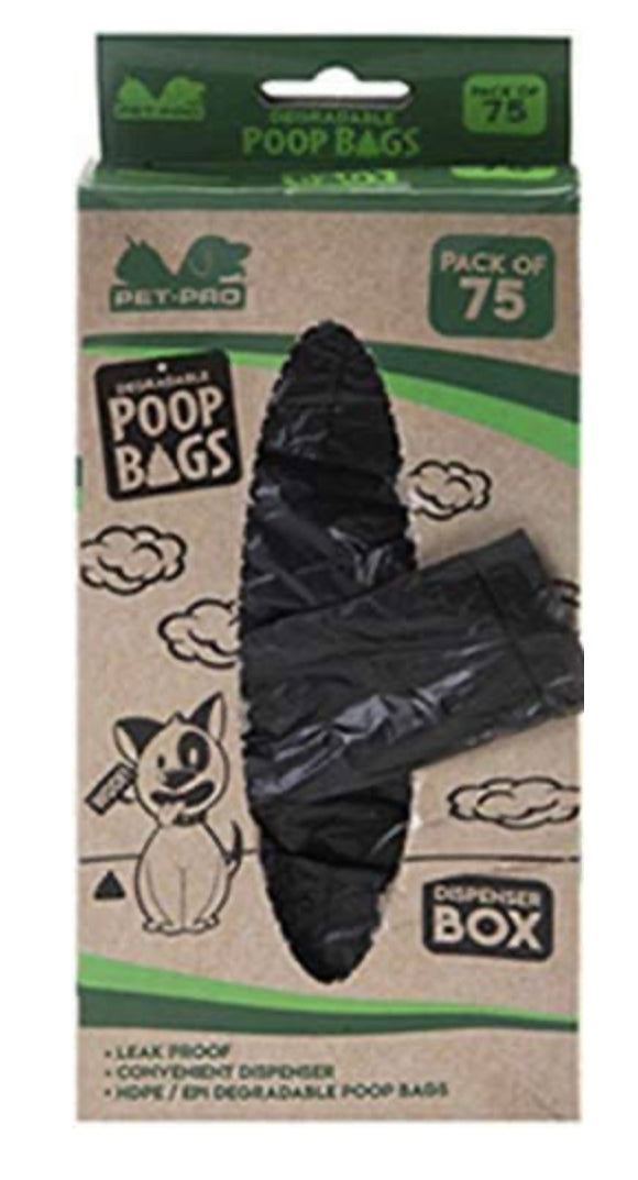 Pet Pro 75 Bio Degradable Poop Bags